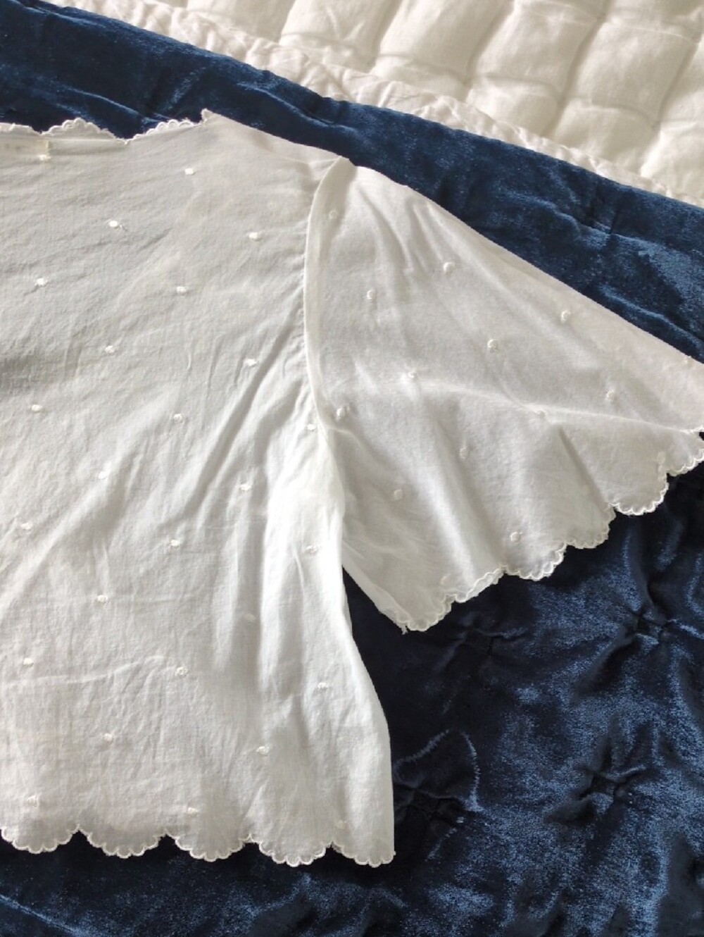 Doen Kacy Top, White Eyelet, Small - Picture 14 of 16